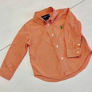 EUC Ralph Lauren button down sz 18m